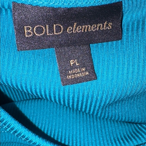 Bold Elements Womens Crew Neck Sleeveless Blouse - Picture 6 of 7